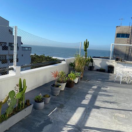 Cobertura Com Area Externa Com Vista Para O Mar Na Melhor Praia Do Guaruja Tombo公寓 外观 照片